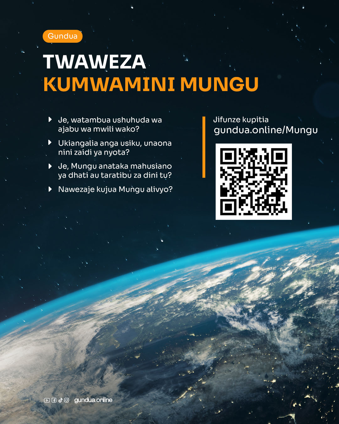 Twaweza Kumwamini Mungu